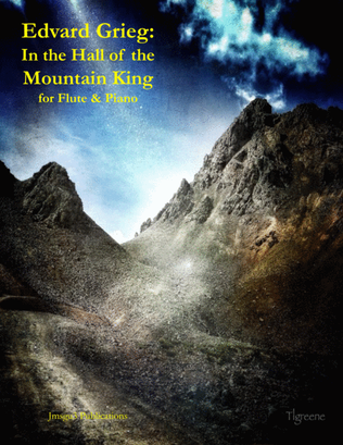 Book cover for Grieg: Hall of the Mountain King from Peer Gynt Suite for Flute & Piano