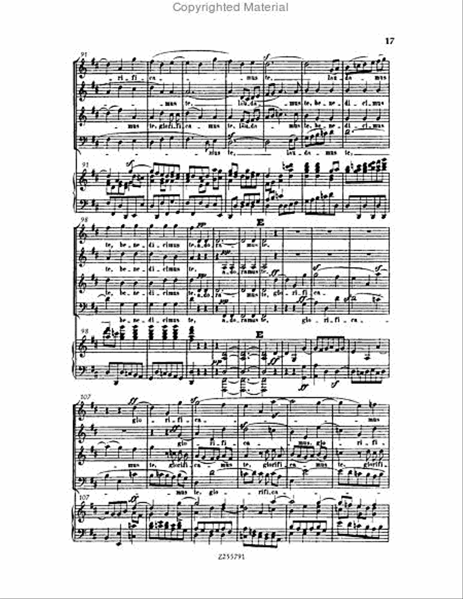 Missa Solemnis, Op.123 Choir scores gallery preview page 17