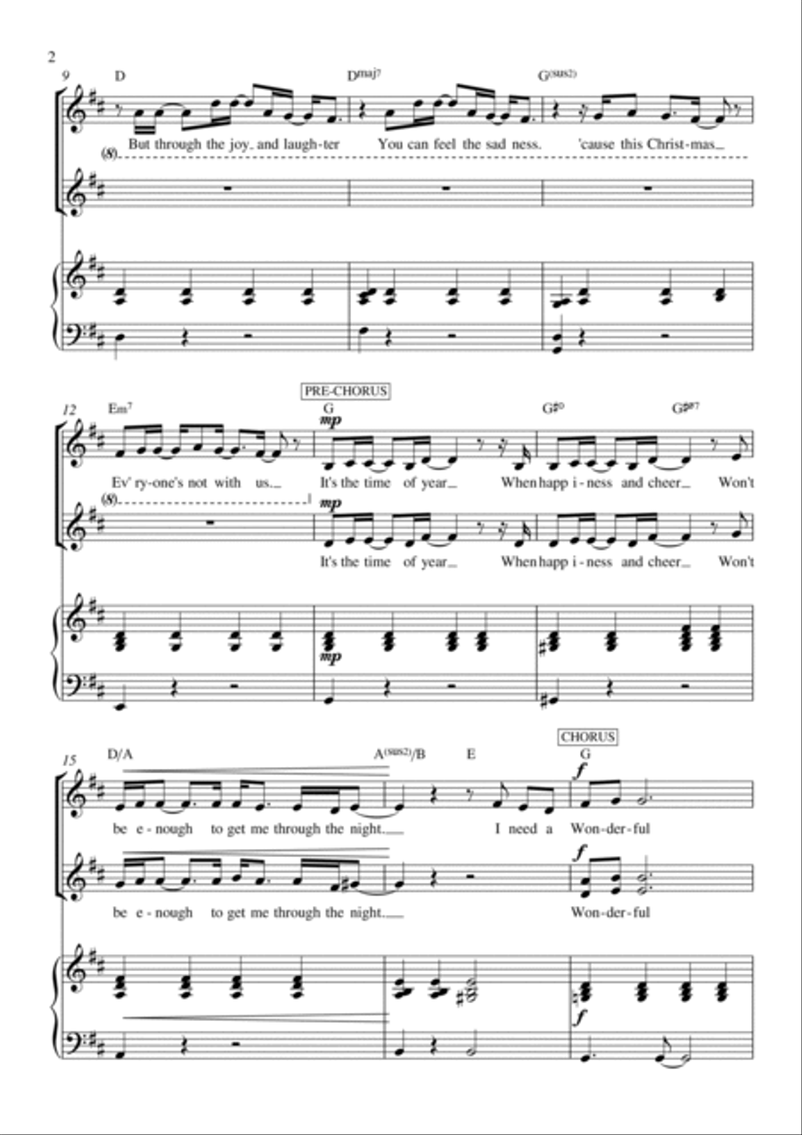 Wonderful Voice scores gallery preview page 2