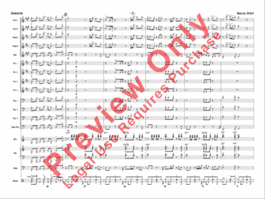 Soulful Strut Jazz Ensemble scores gallery preview page 13
