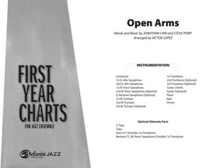Book cover for Open Arms: Score
