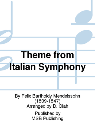 Theme from Italian Symphony