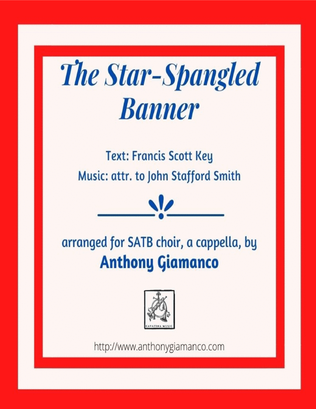 The Star-Spangled Banner (SATB, a cappella)