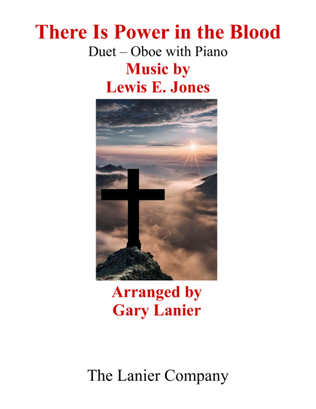 Book cover for Gary Lanier: THERE IS POWER IN THE BLOOD (Duet – Oboe & Piano with Parts)