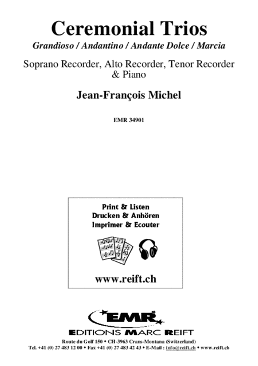Ceremonial Trios Ceremonial Trios Soprano Recorder scores gallery preview page 2