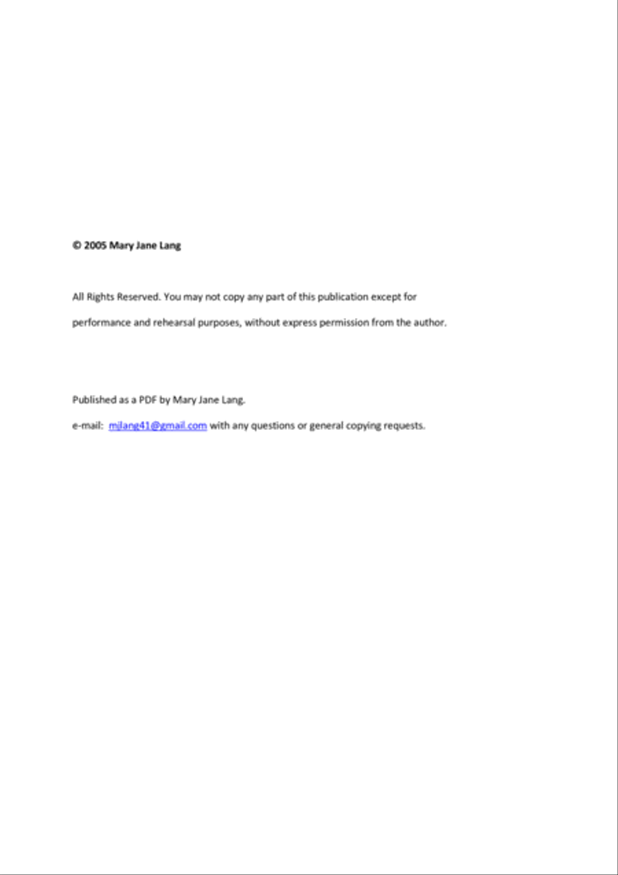 Wispy Clouds for Clarinet in Bb and Piano B-Flat Clarinet scores gallery preview page 2