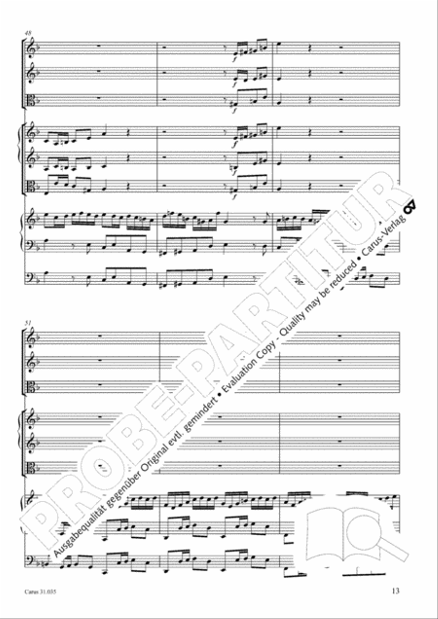 Soul and spirit are astounded (Geist und Seele wird verwirret) English Horn scores gallery preview page 14