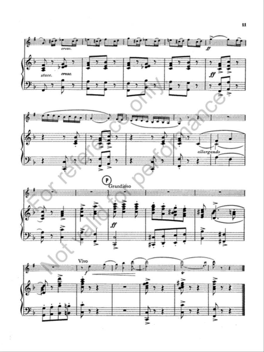 Land of the Free Concert Band scores gallery preview page 11