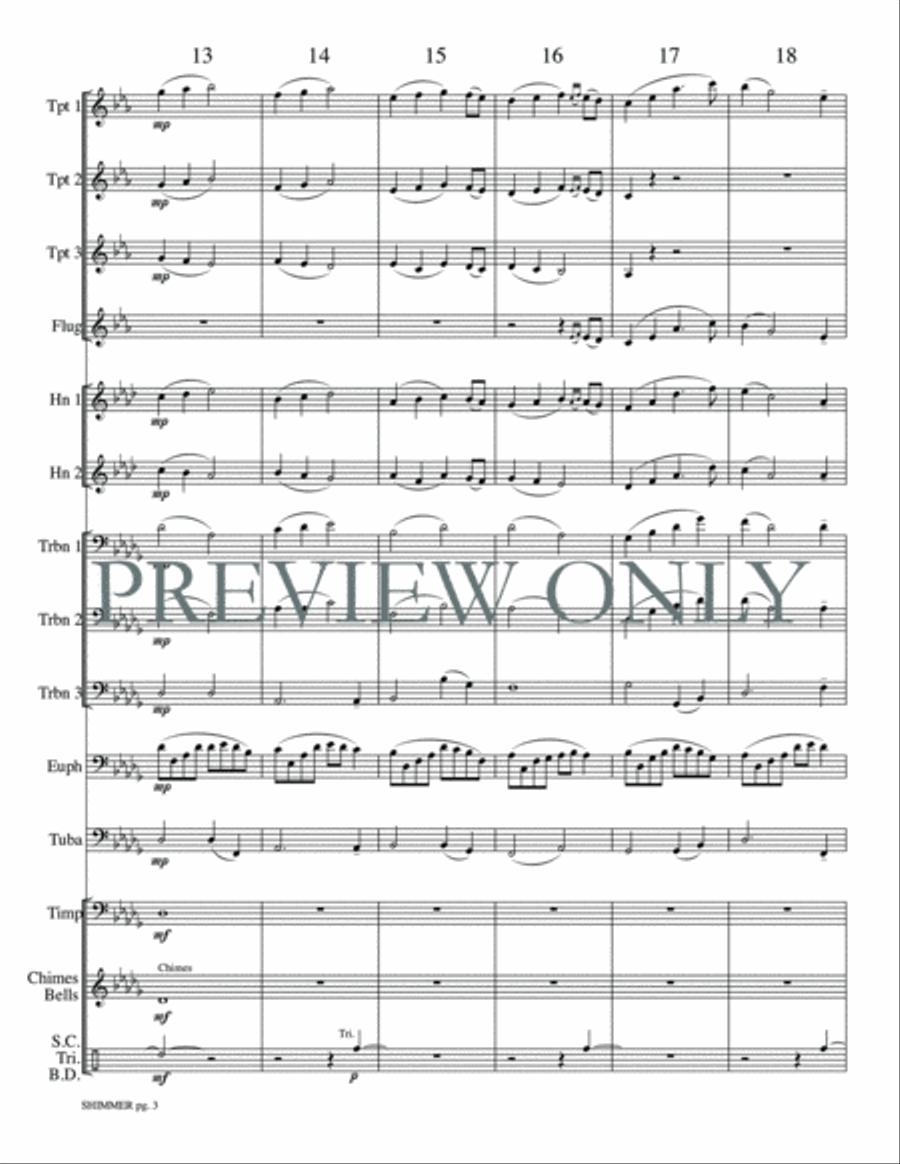 Shimmer Small Ensemble scores gallery preview page 5