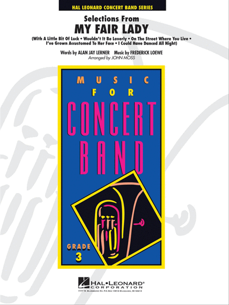 Selections from My Fair Lady Concert Band scores gallery preview page 1