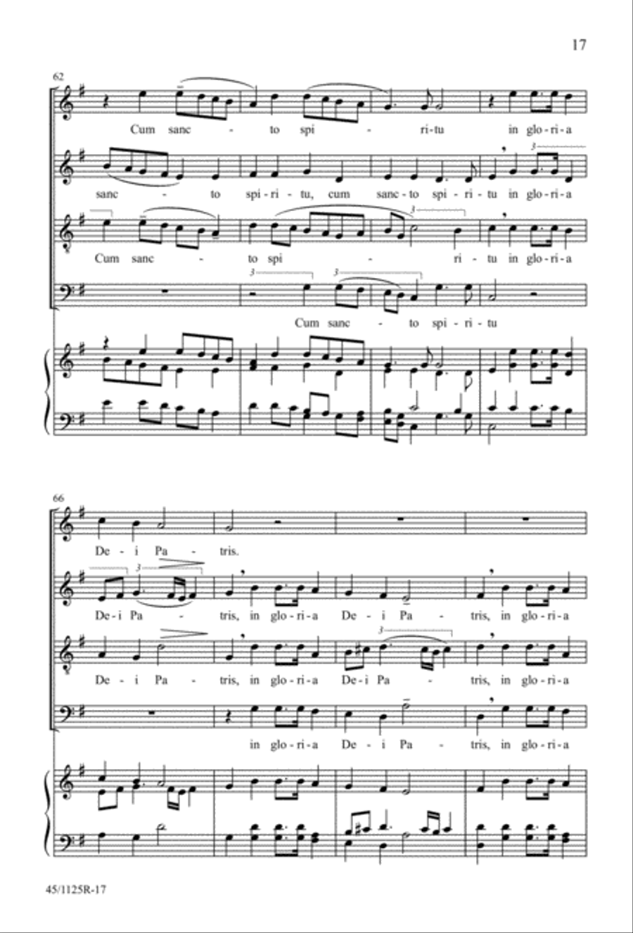 Missa super Dixit Maria Missa super Dixit Maria 4-Part scores gallery preview page 19