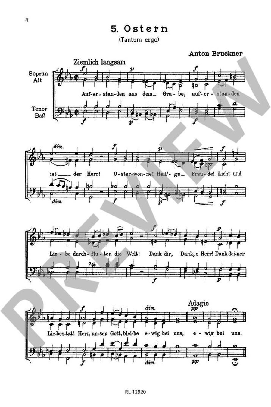 Geistliche Gesänge Heft 2 4-Part scores gallery preview page 2