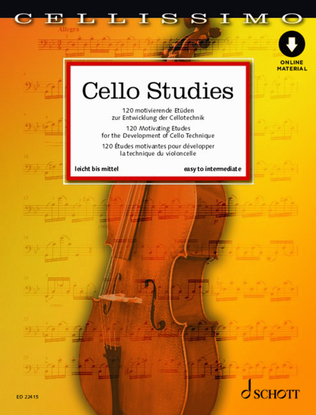 Book cover for Cello Studies