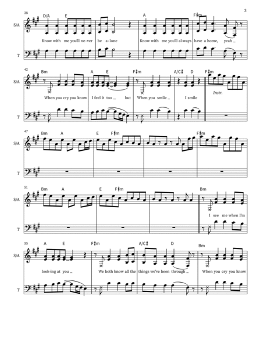 Smile 3-Part scores gallery preview page 3