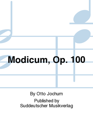 Modicum, op. 100