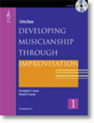 Book cover for Developing Musicianship through Improvisation, Book 1 - Violin edition