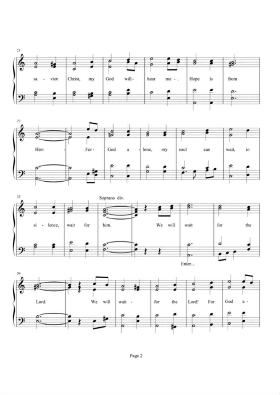 Search Me, O God 4-Part scores gallery preview page 3