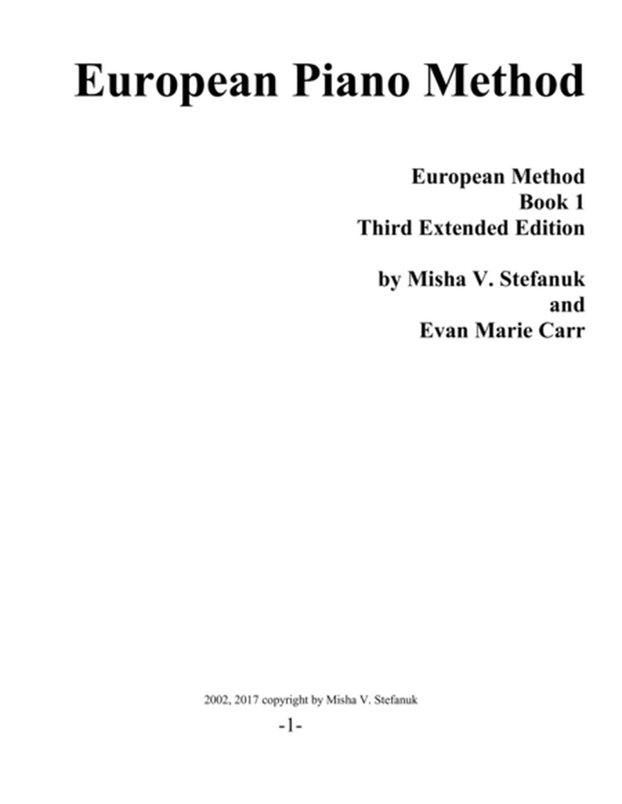European Piano Method (Easy Piano Classics)