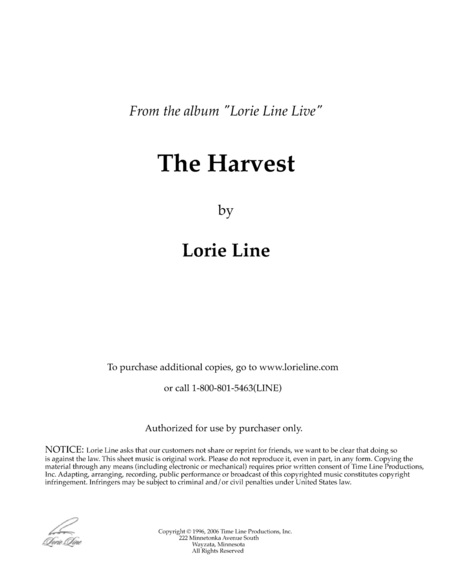 The Harvest image number null