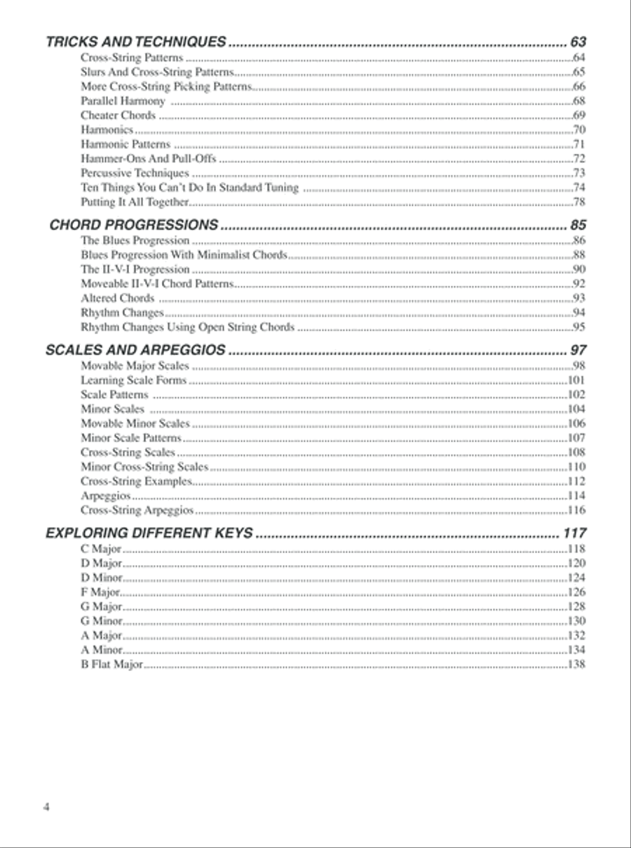 Understanding DADGAD for Fingerstyle Guitar Acoustic Guitar scores gallery preview page 10