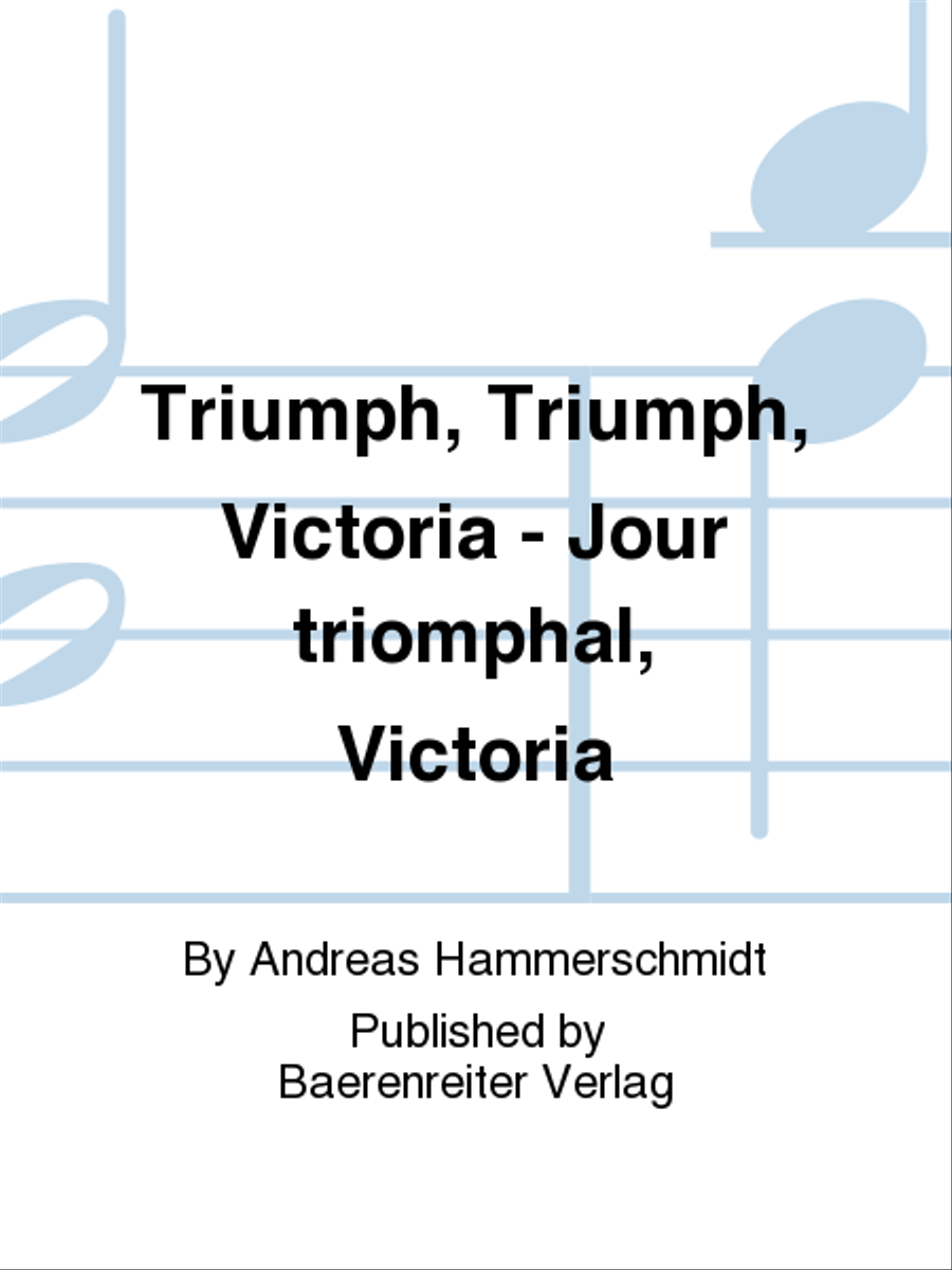 Triumph, Triumph, Victoria - Jour triomphal, Victoria Double Bass scores gallery preview page 1