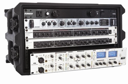 6U, 13″ Deep Molded Audio Rack