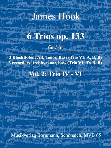 6 Trios Op. 133, Band 2