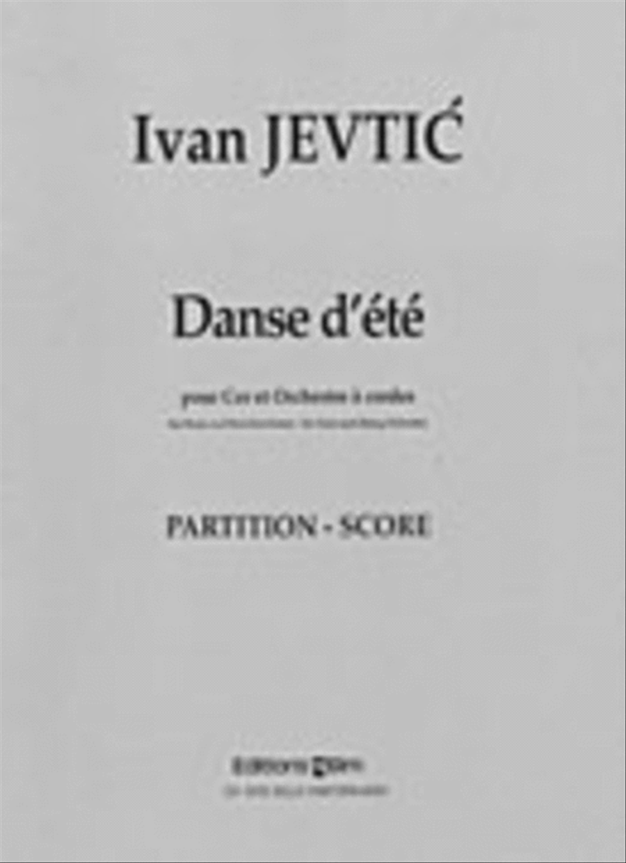 Danse d'été String Orchestra scores gallery preview page 1