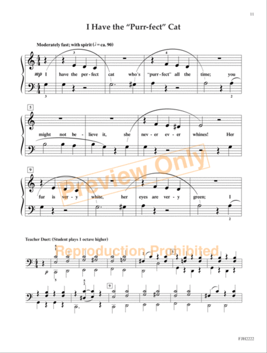 Look at Me! Look at Me! Easy Piano scores gallery preview page 4