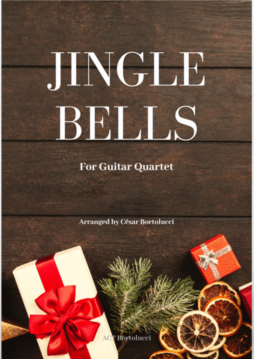 Jingle Bells - Guitar Quartet image number null