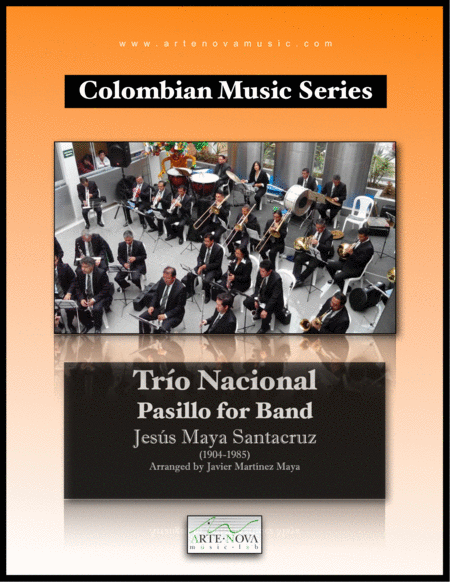 Trío Nacional - Pasillo for Concert Band image number null