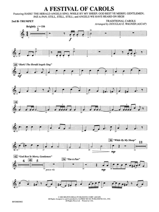 A Festival of Carols: 2nd B-flat Trumpet