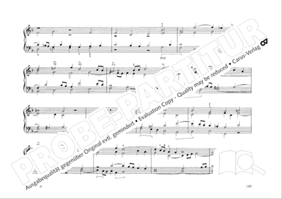 Orgelschule Orgelschule Organ scores gallery preview page 151