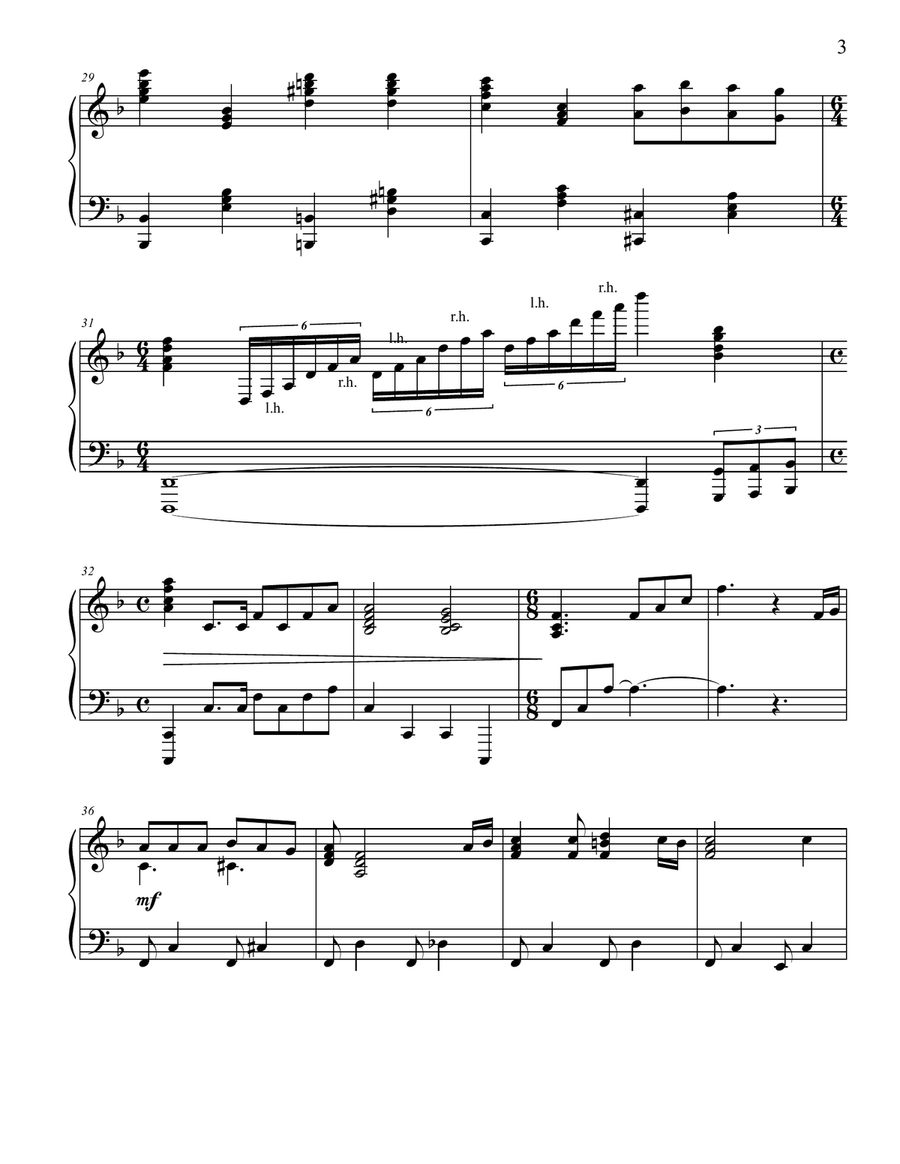 We've a Story to Tell to the Nations We've a Story to Tell to the Nations Piano Solo scores gallery preview page 3