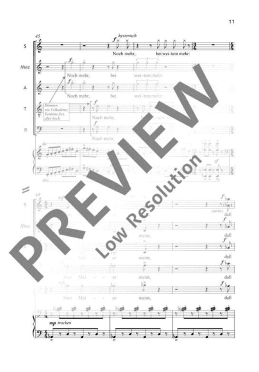 Morgenstern-Liederbuch Mixed Choir scores gallery preview page 12