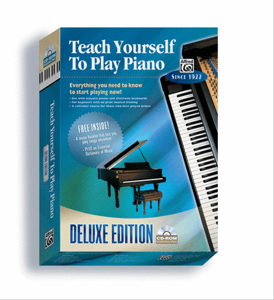 Alfred's Teach Yourself to Play Piano Piano Method scores gallery preview page 1