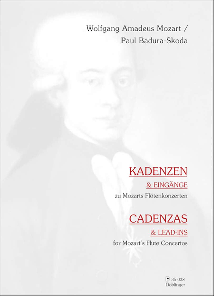 Kadenzen und Eingange zu W.A. Mozarts Flotenkonzerten Flute Solo scores gallery preview page 1