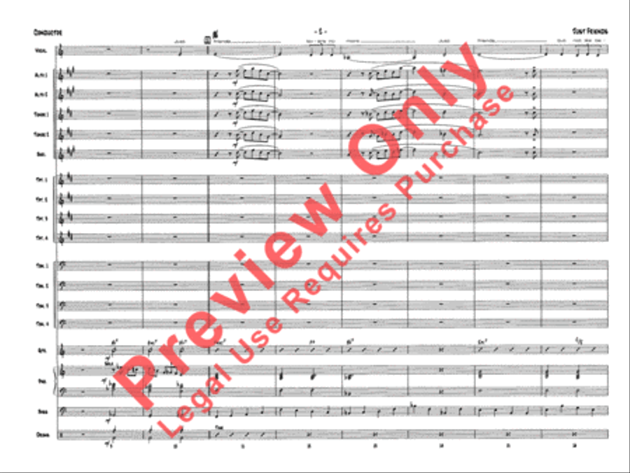 Just Friends Just Friends Jazz Ensemble scores gallery preview page 17