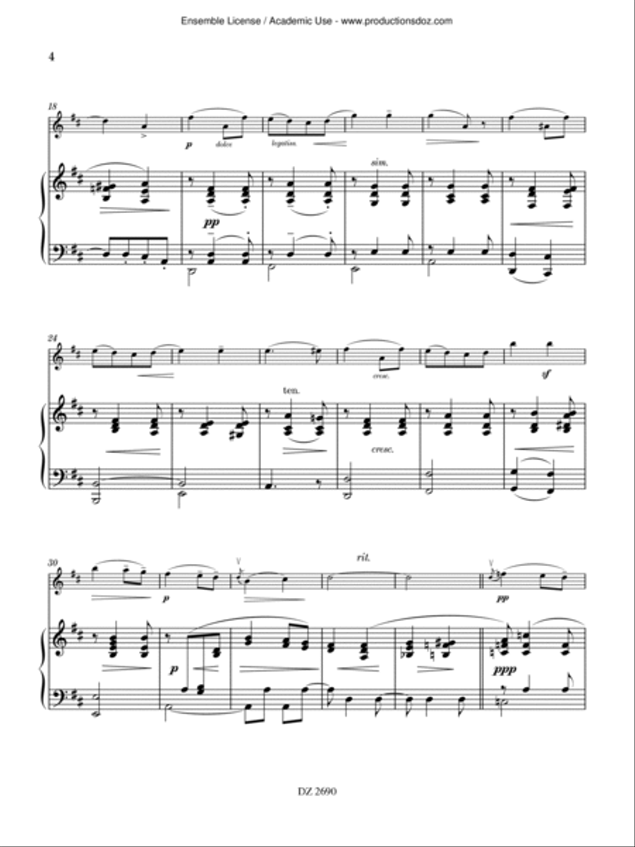 Salut d’amour Piano Accompaniment scores gallery preview page 4