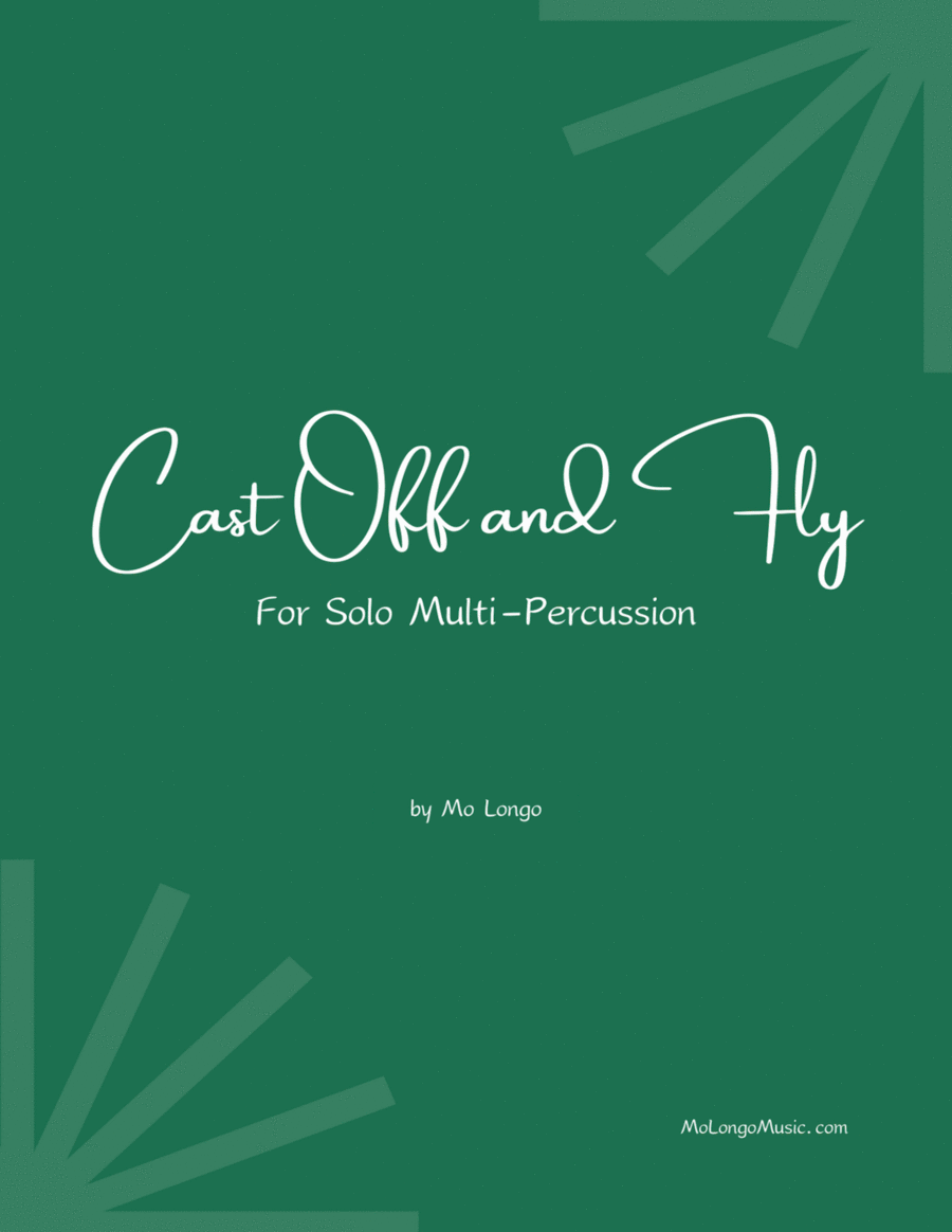 Cast Off and Fly (for solo multi-percussion) image number null