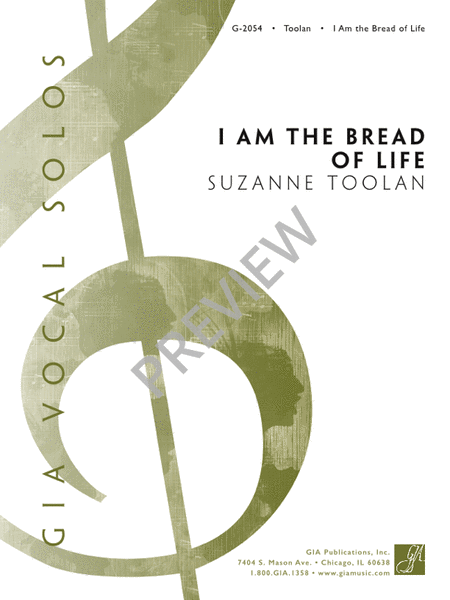 I Am the Bread of Life - Solo edition image number null