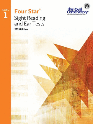 Book cover for Four Star Sight Reading and Ear Tests Level 1