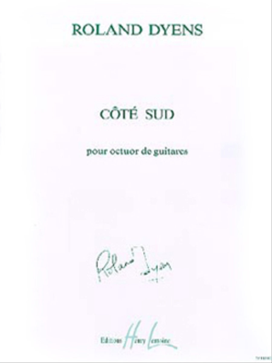 Cote Sud Acoustic Guitar scores gallery preview page 1