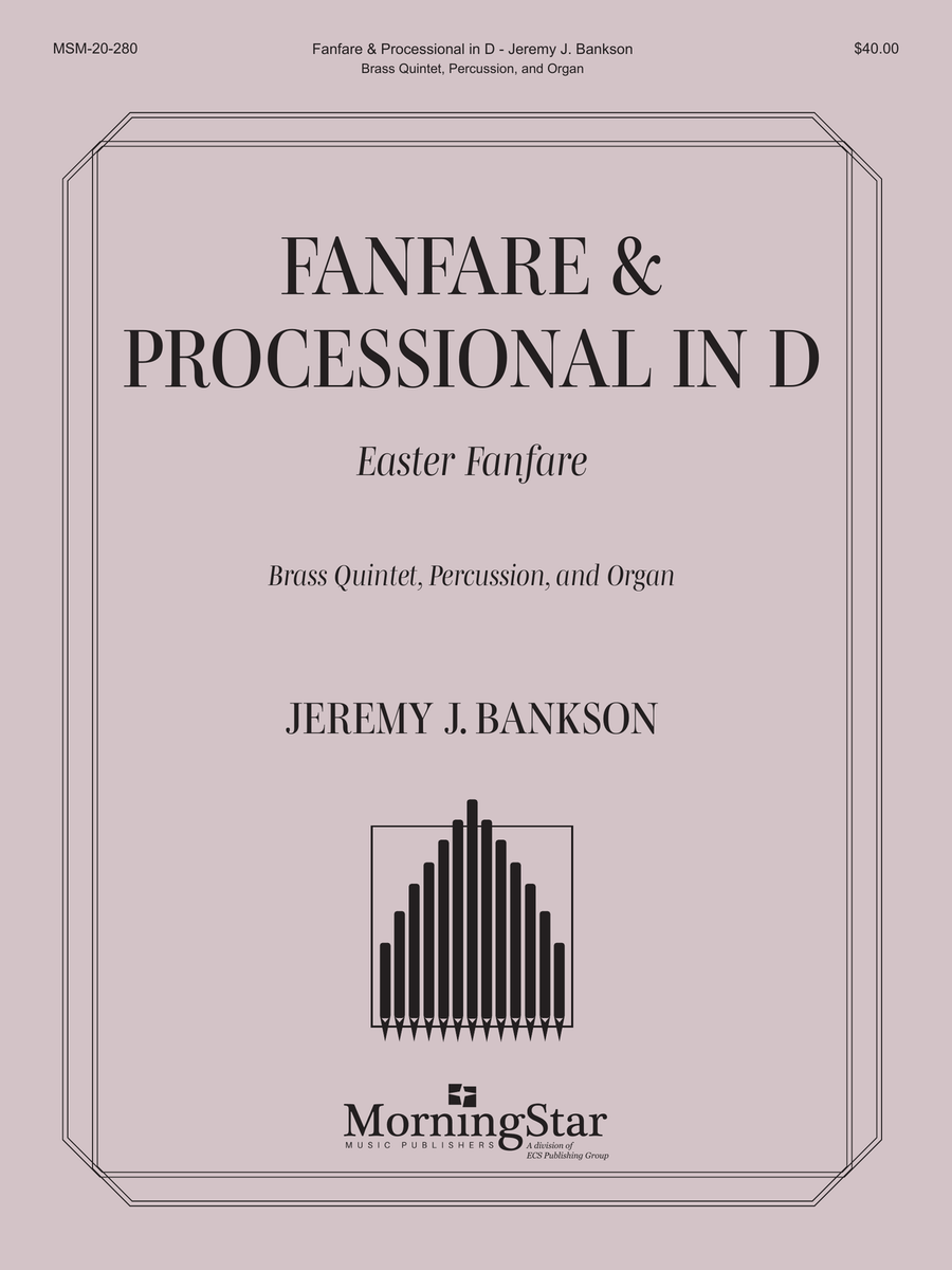 Fanfare & Processional in D Horn scores gallery preview page 1