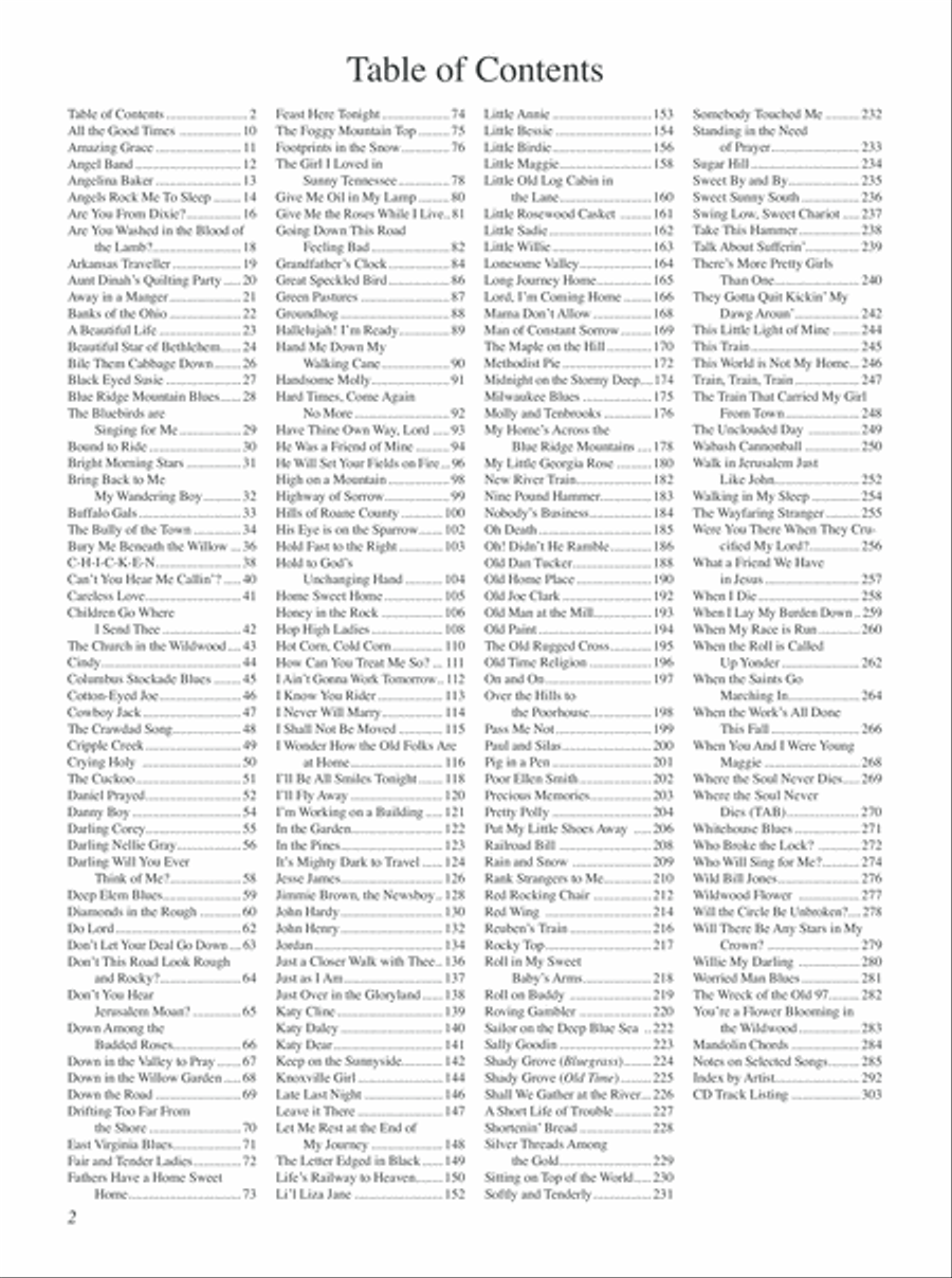 Parking Lot Picker's Songbook - Mandolin Mandolin scores gallery preview page 4