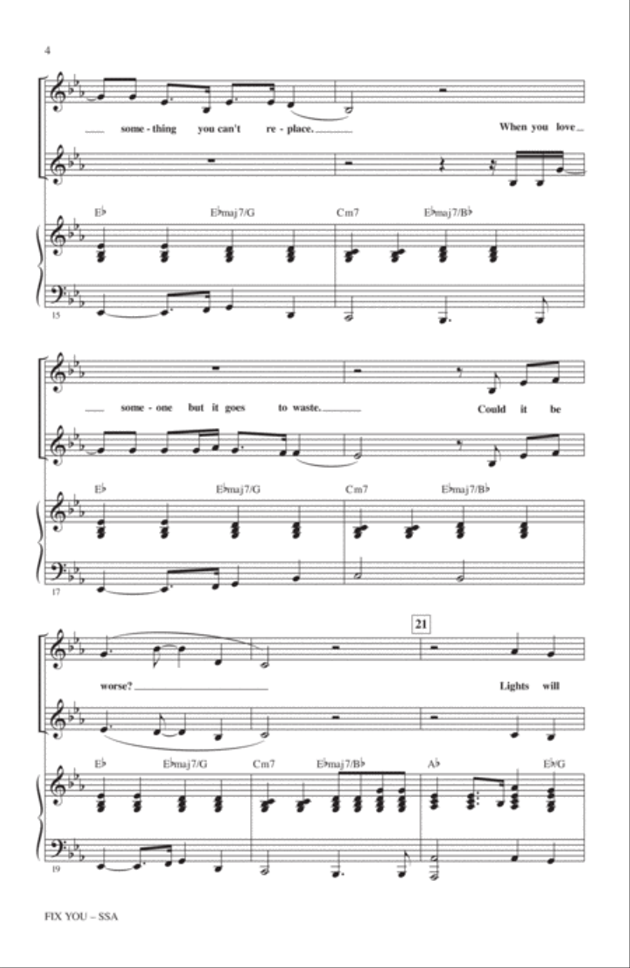 Fix You SSA scores gallery preview page 3