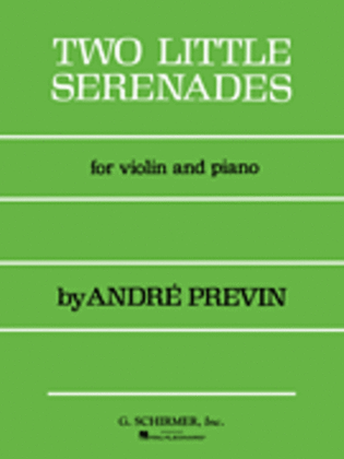 Book cover for 2 Little Serenades