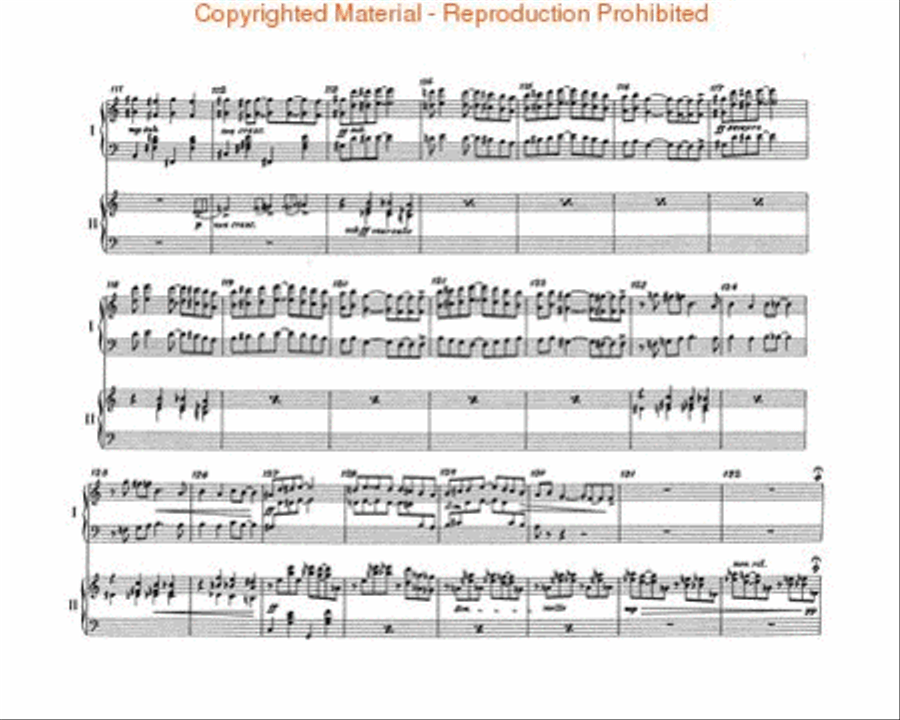 Music for Two Pianos 2 Pianos, 4-Hands scores gallery preview page 3