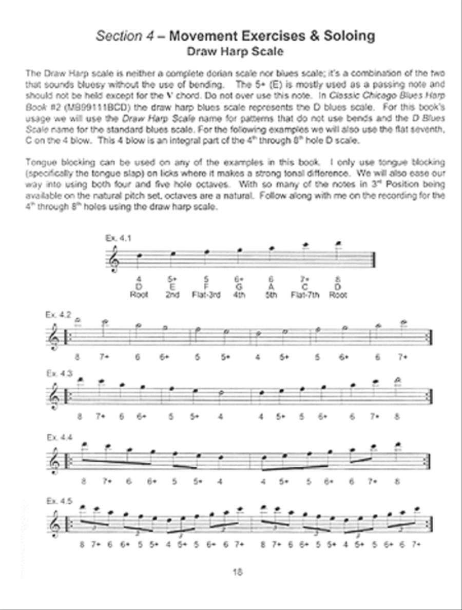 Exploring 3rd Position, Level 2 Harmonica scores gallery preview page 2