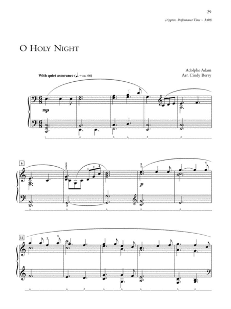 What Can I Play for Christmas?, Book 1 Piano Solo scores gallery preview page 4